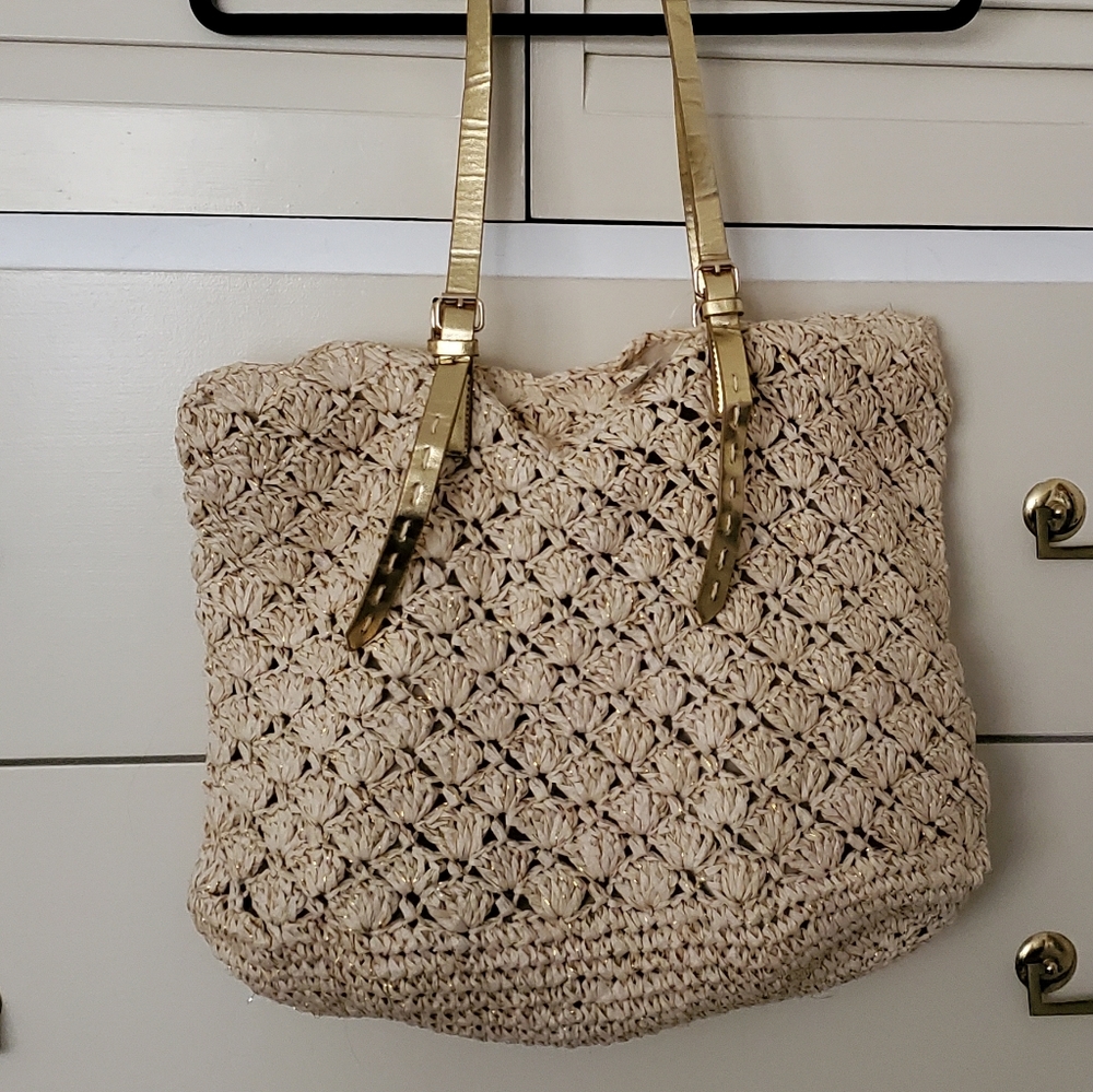NWT Super Sparkly Summer Tote Bag
